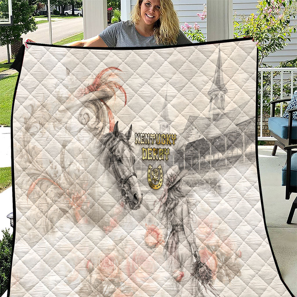Kentucky Horse Quilt Run For The Roses