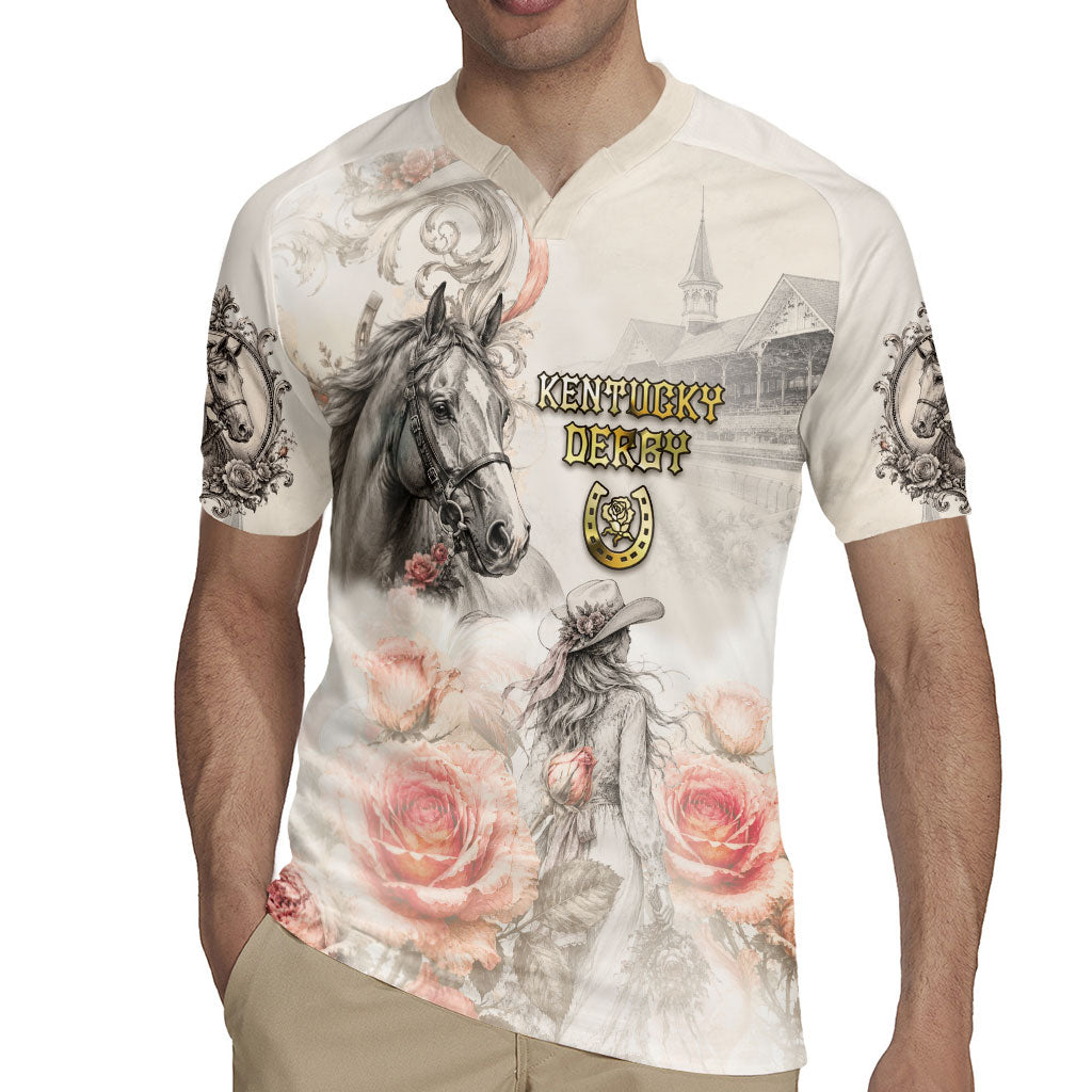 Personalized Kentucky Horse Rugby Jersey Run For The Roses