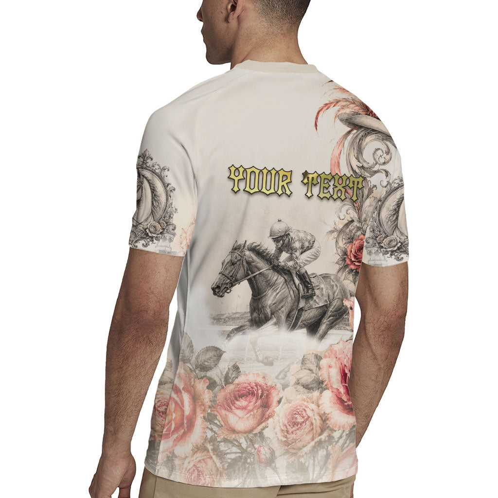 Personalized Kentucky Horse Rugby Jersey Run For The Roses