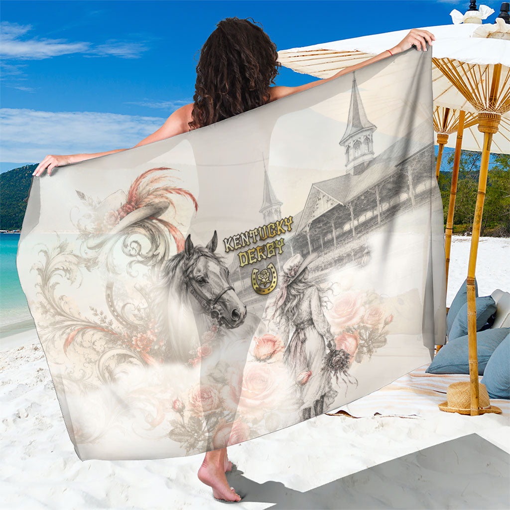 Kentucky Horse Sarong Run For The Roses