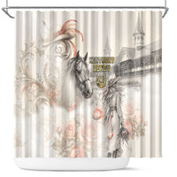 Kentucky Horse Shower Curtain Run For The Roses