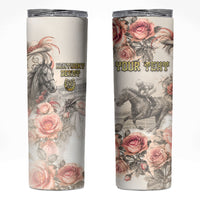 Personalized Kentucky Horse Skinny Tumbler Run For The Roses