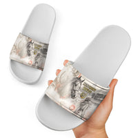 Kentucky Horse Slide Sandals Run For The Roses
