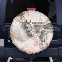 Kentucky Horse Spare Tire Cover Run For The Roses