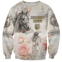 Personalized Kentucky Horse Sweatshirt Run For The Roses