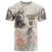 Personalized Kentucky Horse T Shirt Run For The Roses