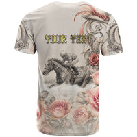 Personalized Kentucky Horse T Shirt Run For The Roses