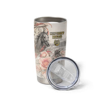 Personalized Kentucky Horse Tumbler Cup Run For The Roses