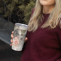 Personalized Kentucky Horse Tumbler Cup Run For The Roses