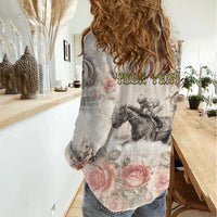 Personalized Kentucky Horse Women Casual Shirt Run For The Roses