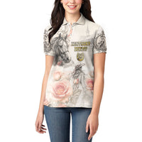 Personalized Kentucky Horse Women Polo Shirt Run For The Roses