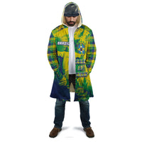 Custom Brazil Football Cloak Rumo Ao Hexa Grunge Style