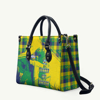 Brazil Football Leather Bag Rumo Ao Hexa Grunge Style
