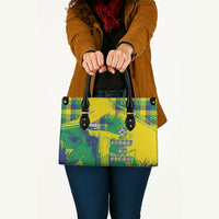 Brazil Football Leather Bag Rumo Ao Hexa Grunge Style