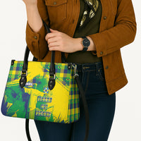 Brazil Football Leather Bag Rumo Ao Hexa Grunge Style