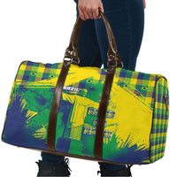 Brazil Football Travel Bag Rumo Ao Hexa Grunge Style