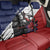Panama Back Car Seat Cover Harpy Eagle Bird Grunge Style