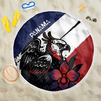 Panama Beach Blanket Harpy Eagle Bird Grunge Style
