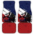 Panama Car Mats Harpy Eagle Bird Grunge Style