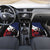 Panama Car Mats Harpy Eagle Bird Grunge Style