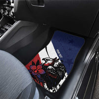 Panama Car Mats Harpy Eagle Bird Grunge Style