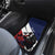 Panama Car Mats Harpy Eagle Bird Grunge Style