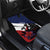 Panama Car Mats Harpy Eagle Bird Grunge Style