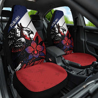 Panama Car Seat Cover Harpy Eagle Bird Grunge Style