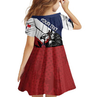 Personalized Panama Family Matching Off Shoulder Maxi Dress and Hawaiian Shirt Harpy Eagle Bird Grunge Style