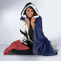 Panama Hooded Blanket Harpy Eagle Bird Grunge Style