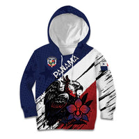 Personalized Panama Kid Hoodie Harpy Eagle Bird Grunge Style