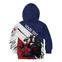 Personalized Panama Kid Hoodie Harpy Eagle Bird Grunge Style
