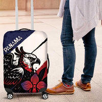 Panama Luggage Cover Harpy Eagle Bird Grunge Style