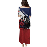 Personalized Panama Puletasi Harpy Eagle Bird Grunge Style