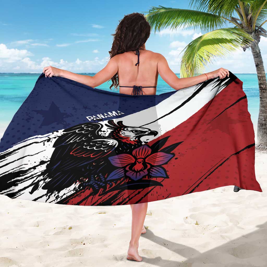 Panama Sarong Harpy Eagle Bird Grunge Style
