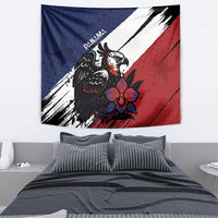 Panama Tapestry Harpy Eagle Bird Grunge Style