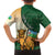 Personalized Djibouti Family Matching Off The Shoulder Long Sleeve Dress and Hawaiian Shirt Camel Holding Jabuuti Flag