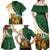 Personalized Djibouti Family Matching Off Shoulder Maxi Dress and Hawaiian Shirt Camel Holding Jabuuti Flag