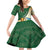 Personalized Djibouti Family Matching Off Shoulder Short Dress and Hawaiian Shirt Camel Holding Jabuuti Flag