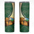 Personalized Djibouti Skinny Tumbler Camel Holding Jabuuti Flag