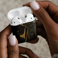 Egypt Deshret Crown AirPods Case Ancient Mythology Pharaoh With Pschent