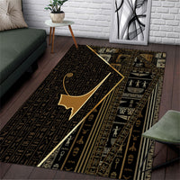 Egypt Deshret Crown Area Rug Ancient Mythology Pharaoh With Pschent