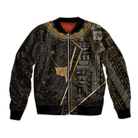 Egypt Deshret Crown Bomber Jacket Ancient Mythology Pharaoh With Pschent