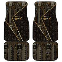 Egypt Deshret Crown Car Mats Ancient Mythology Pharaoh With Pschent