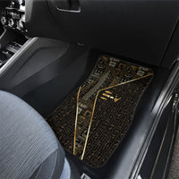 Egypt Deshret Crown Car Mats Ancient Mythology Pharaoh With Pschent