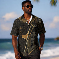 Egypt Deshret Crown Hawaiian Shirt Ancient Mythology Pharaoh With Pschent DT05