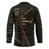 Egypt Deshret Crown Hockey Jersey Ancient Mythology Pharaoh With Pschent