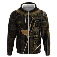 Egypt Deshret Crown Hoodie Ancient Mythology Pharaoh With Pschent