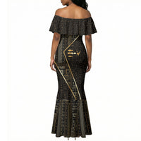 Egypt Deshret Crown Mermaid Dress Ancient Mythology Pharaoh With Pschent
