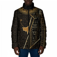 Egypt Deshret Crown Padded Jacket Ancient Mythology Pharaoh With Pschent